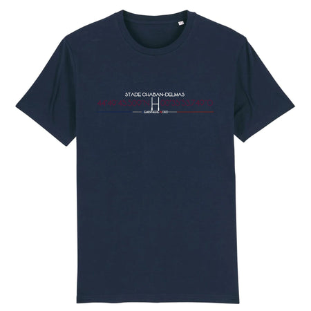T-shirt Homme - Rugby - Bordeaux Bègles - Hémisphère Nord Stanley/Stella Creator - DTG XS / Marine