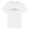 T-shirt Homme - Rugby - Lyon - Hémisphère Nord Stanley/Stella Creator - DTG XS / Blanc
