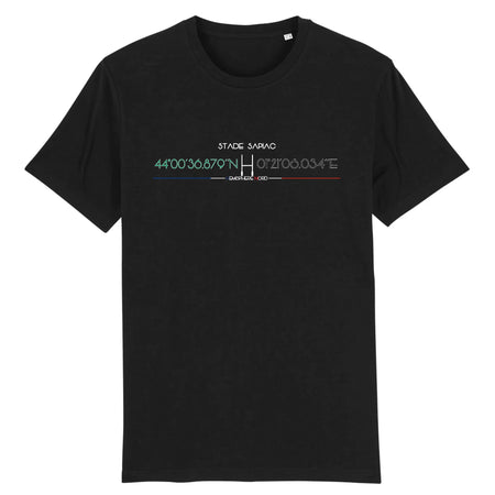 T-shirt Homme - Rugby - Montauban - Hémisphère Nord Stanley/Stella Creator - DTG XS / Noir
