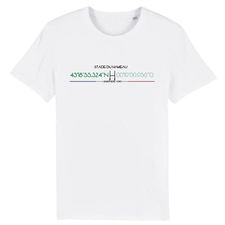 T-shirt Homme - Rugby - Pau - Hémisphère Nord Stanley/Stella Creator - DTG XS / Blanc