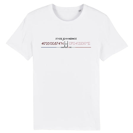 T-shirt Homme - Rugby - Rouen - Hémisphère Nord Stanley/Stella Creator - DTG XS / Blanc