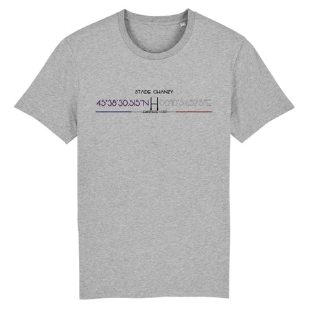 T-shirt Homme - Rugby - Soyaux - Hémisphère Nord Stanley/Stella Creator - DTG XS / Gris