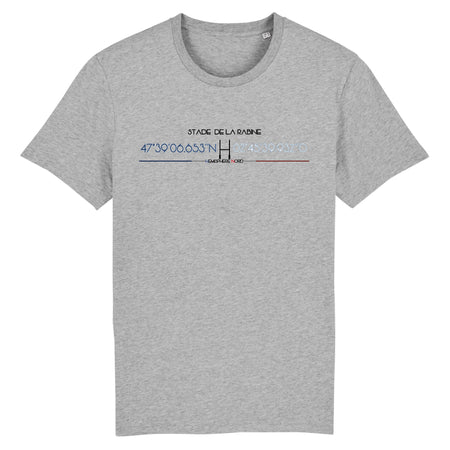T-shirt Homme - Rugby - Vannes - Hémisphère Nord Stanley/Stella Creator - DTG XS / Gris