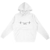 Sweat à capuche - Rugby - Cœur de joueur - Hémisphère Nord Hoodie - DRUMMER - Stanley - DTG Blanc / S