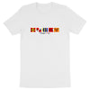 T-shirt Homme - Rugby - Maritime - Hémisphère Nord Premium Plus Blanc / XS