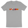 T-shirt Homme - Rugby - Maritime - Hémisphère Nord Premium Plus Gris / XS