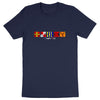 T-shirt Homme - Rugby - Maritime - Hémisphère Nord Premium Plus Marine / XS