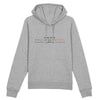 Sweat à capuche - Rugby - Lyon - Hémisphère Nord Hoodie - DRUMMER - Stanley - DTG XS / Gris