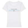 T-shirt Femme - Rugby - Massy - Hémisphère Nord Stanley Stella - Expresser - DTG XS / Blanc